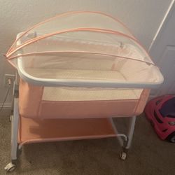 Baby Girl Bassinet 