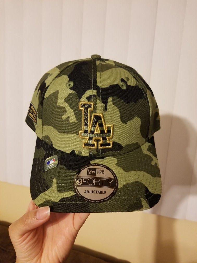 New Era 9FORTY Los Angeles Dodgers MLB Armed Forces Day Camouflage Snapback Hat