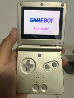 Gameboy Advance SP 101 Gold
