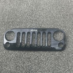 Jeep Grille 2007-2018 JK Grill - Black Plastic OEM