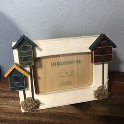Birdhouse Picture Frame 