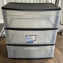 Sterilite 3 Drawer Cart