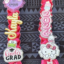 🎓 Custom Graduation Ribbon Lei 🎀