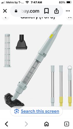 Handheld Rechargeable Pool Cleaner S1 Light …  