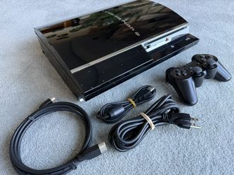 ***NO TRADES!!!*** REFURBISHED 80 GB PlayStation 3 model CECHE01 ***plays PS2 disks***