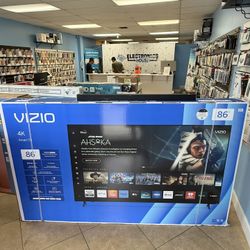 Vizio 86inch 4K Dolby Vision Smart Tv with Free Soundbar