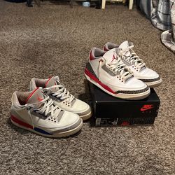 Jordan 3 Bundle Size 9 And 10 In Mens Shoes