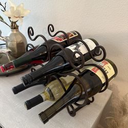 World Market 6 Bottle Wine Rack 