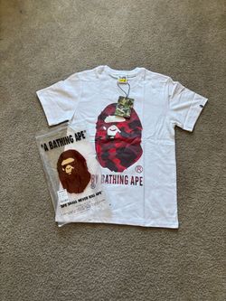 White and red BABE graphic tee