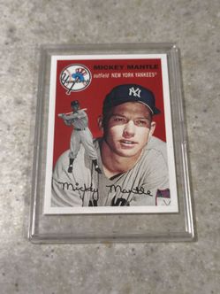 2011 Topps Mickey Mantle lost Cards Baseball card.