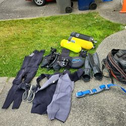 Scuba diving set