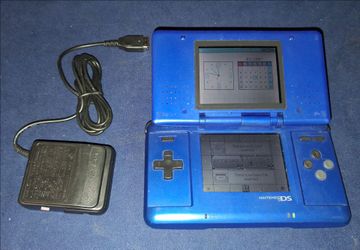 Nintendo DS Blue Handheld Console with Charger