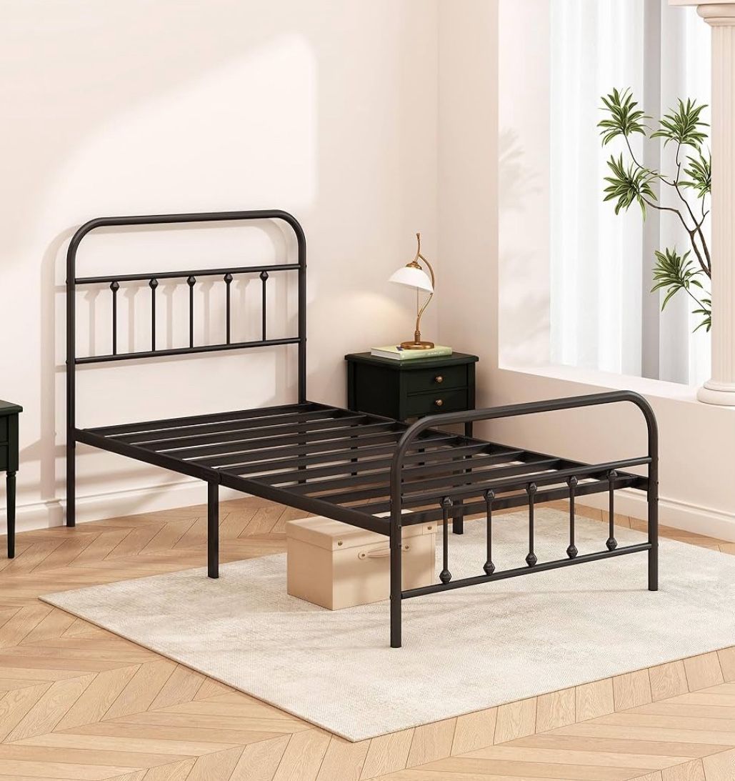 Twin 14 bed Frames With Headboard And Footboard (2) Available