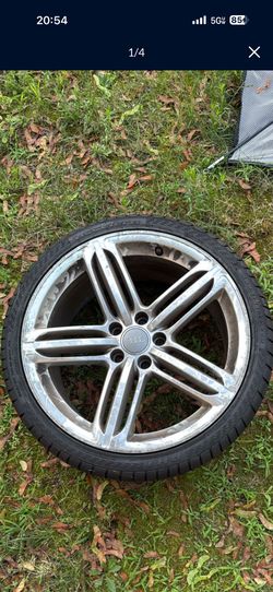 19 Inch Audi Rims + Tires