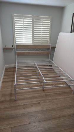 Queen bed frame