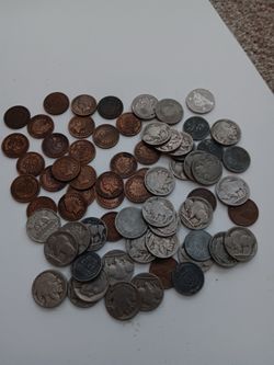 Vintage Coins. Group of 50 old coins