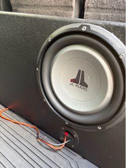 JL Audio 10w1v2 in f150 ported box