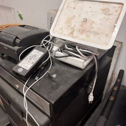 Storage Shelves & Square iPad Stand