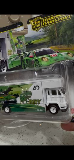 NEW HOT WHEELS 2026 TEAM TRANSPORT PORSCHE 911 GT3 REXY FLEET FLYER - Case Of 4