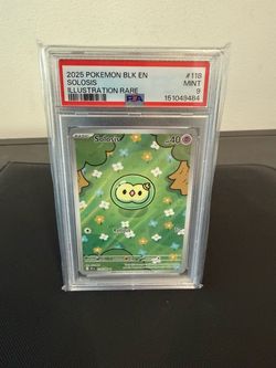 Solosis Psa 9 - FS/FT - Pokémon Slab
