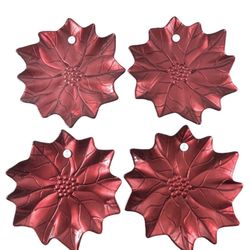 Princess House Noche Buena Platos Decorativos Set De 4