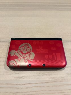 Nintendo 3DS XL – New Super Mario Bros. 2 Limited Edition (Red/Gold) – Tested & Working
