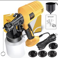 Multifunctional high voltage electric paint sprayer gun,