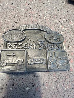 Limited Edition Desert Shield 1990 Belt Buckle
