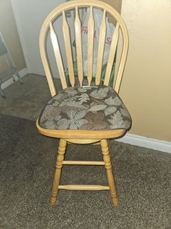 High Wooden Chairs/2