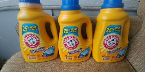 Arm and hammer detergent!