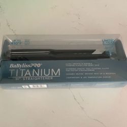 BabylissPro Nano Titanium Straightener