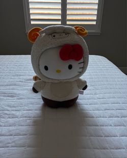 13 INCH HELLO KITTY YEAR OF THE SHEEP INTERACTIVE PLUSH