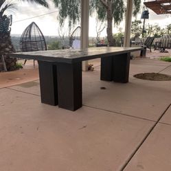 Free Restoration Hardware Outside Table