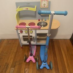 Two Scooters In Excellent Condition.