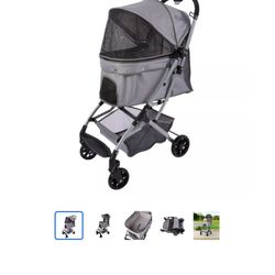 Top Paw® 4-Wheel Pet Stroller