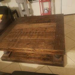 Custom Wood Coffee Table