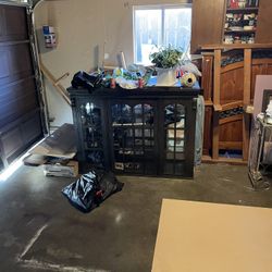 Diner Table/ Chairs/tv Table And Glass Show Case