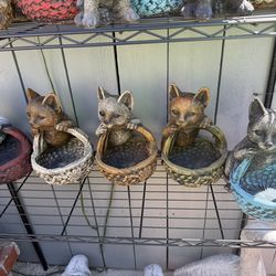 Basket statue Cats 🐱