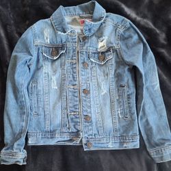 Girls Jean Jacket Size Small