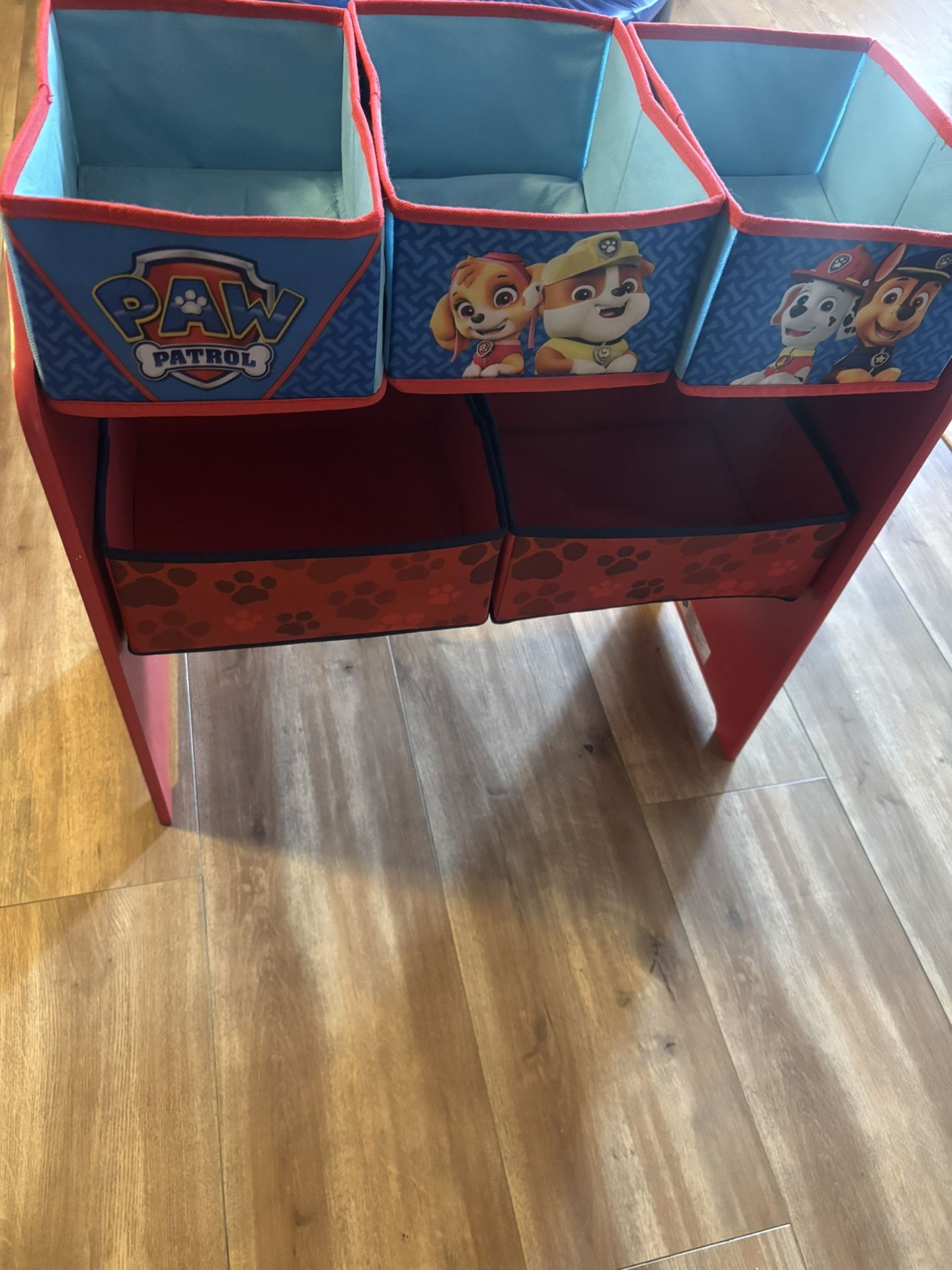 Paw Patrol Book/Toy Organizer