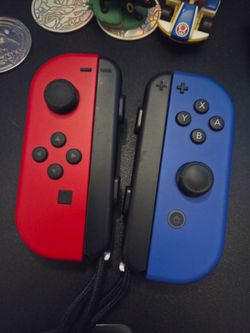 Nintendo Switch Joycons With straps