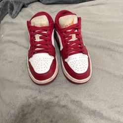 Cardinal Red Jordan 1 Low