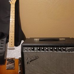 USA Fender Telecaster w/ Fender Champion 40 Amp
