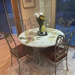 Beautiful Brass Dining Table 