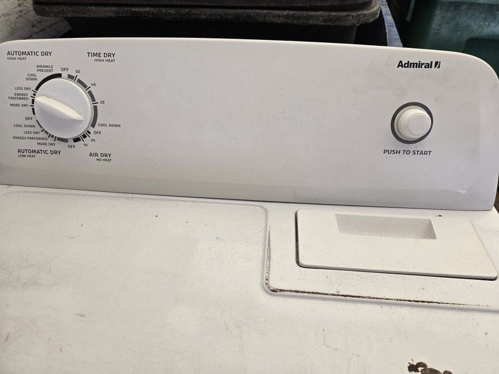 Admiral Washer and DRYER 
