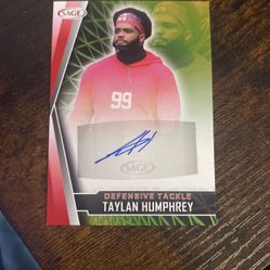 Signed Taylan Humphrey