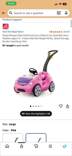 Kids Push Car