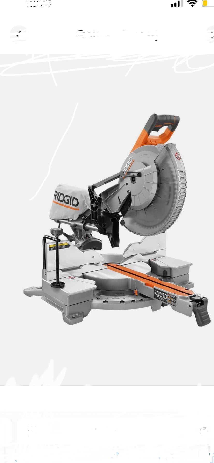 12’’ Sliding Miter Saw