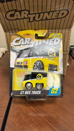 Car tuned ct box truck series 6 diecast