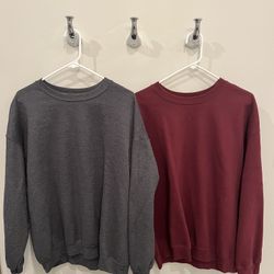 Unisex XL Heavyweight Crewneck Sweatshirts, $15 ea or 2/$20